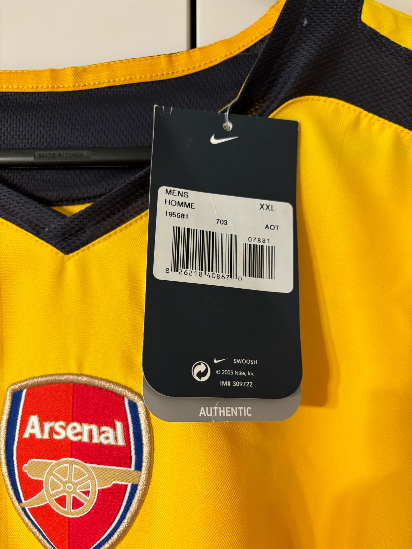 Arsenal Away Jersey 2005-06 (HENRY #14) (Condition: BNWT*)