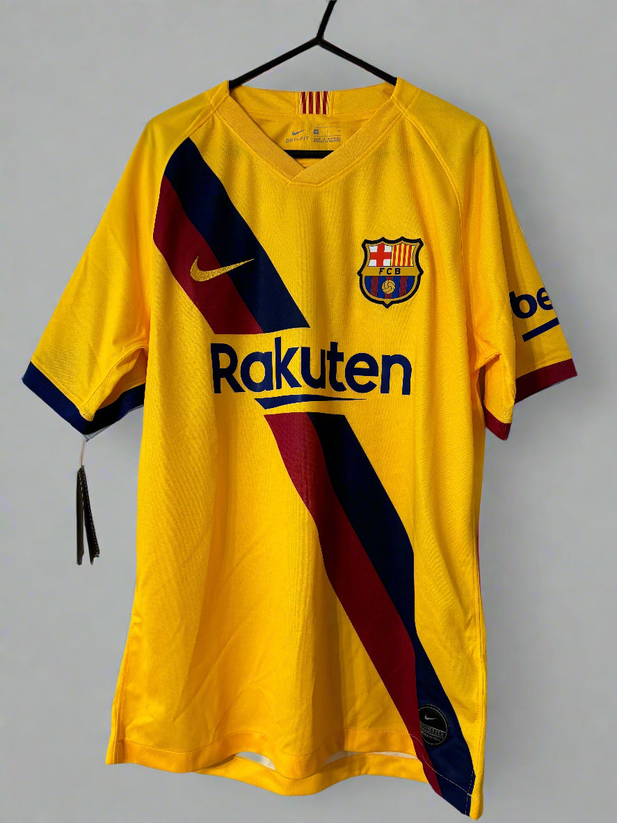 Barcelona Away Jersey 2019-20 (MESSI #10) (Condition: BNWT*)