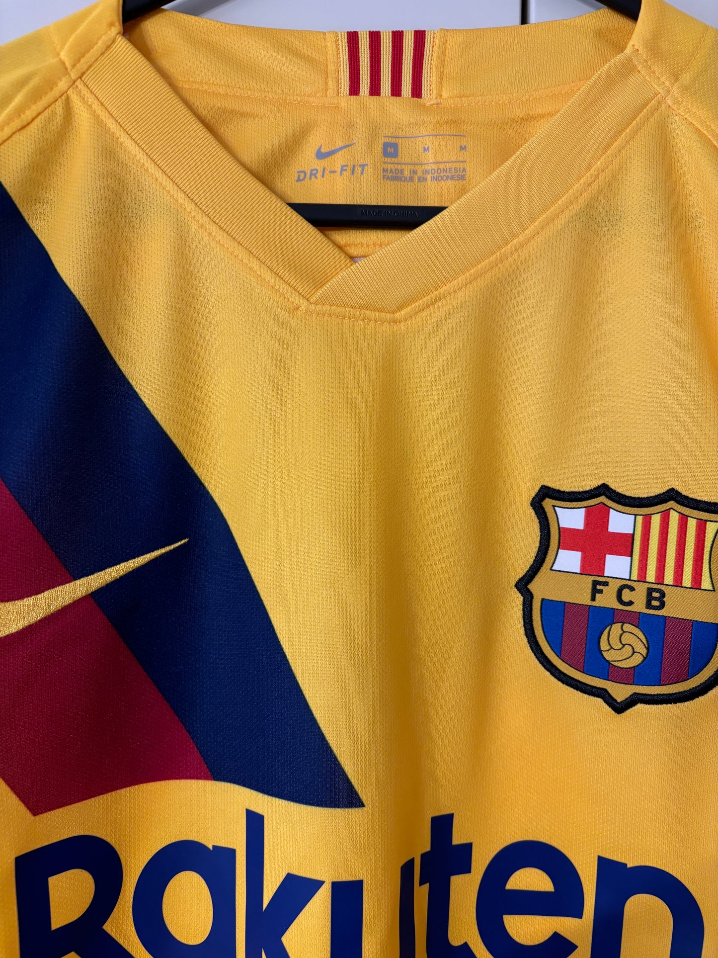 Barcelona Away Jersey 2019-20 (MESSI #10) (Condition: BNWT*)