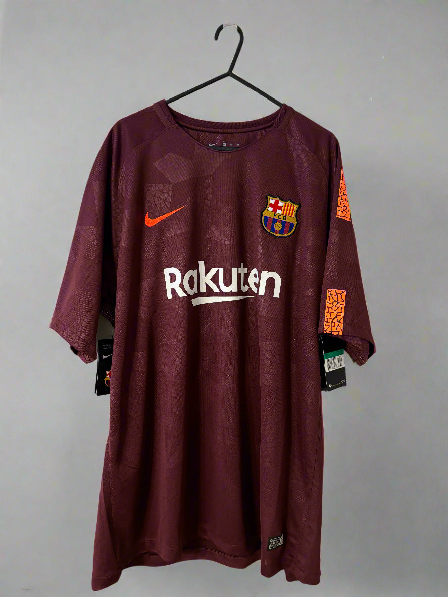 Barcelona Third Jersey 2017-18 (MESSI #10) (Condition: BNWT*)