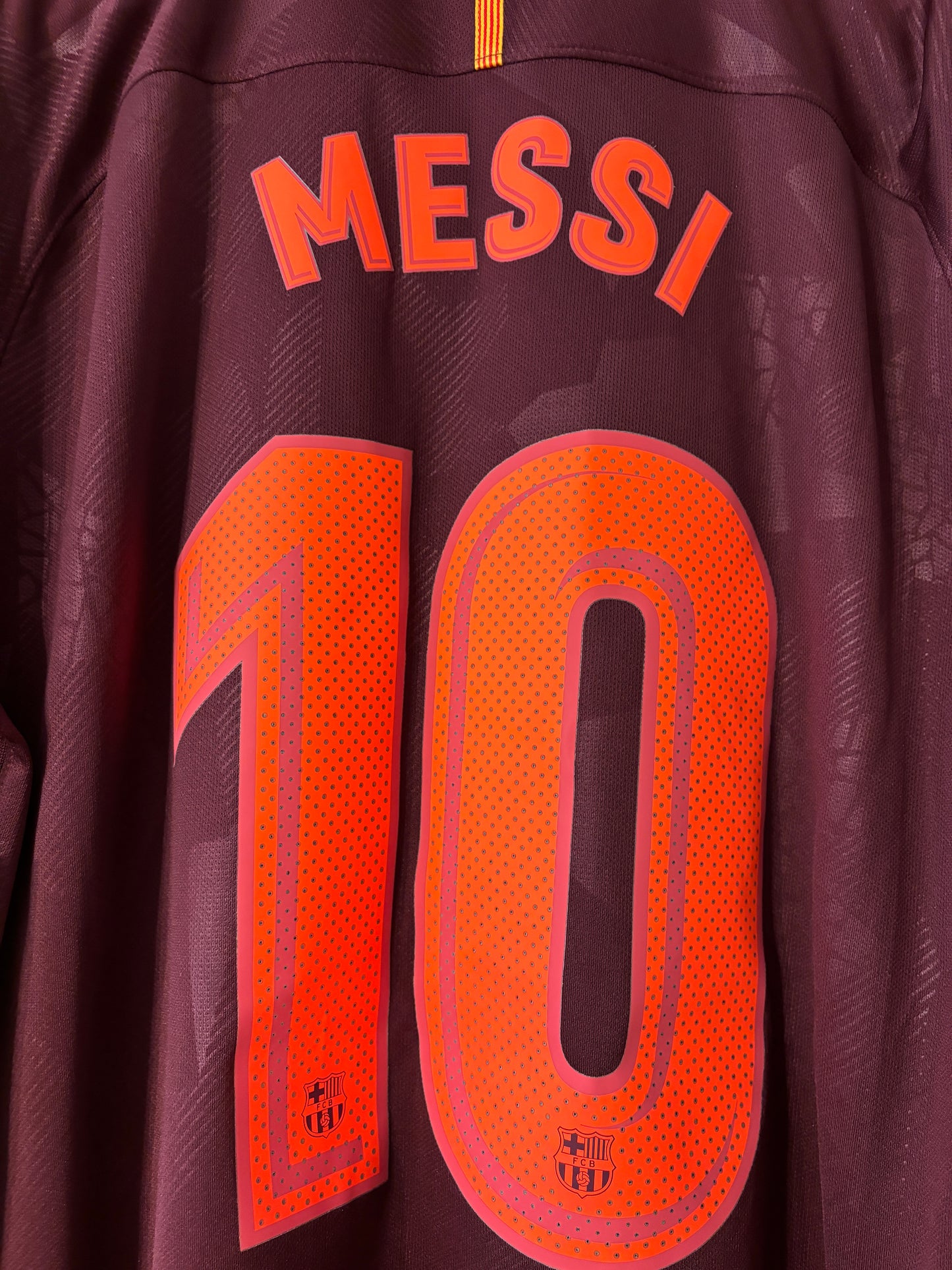 Barcelona Third Jersey 2017-18 (MESSI #10) (Condition: BNWT*)